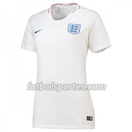 Camisetas Inglaterra Mujer Primera Equipacion Mundial 2018